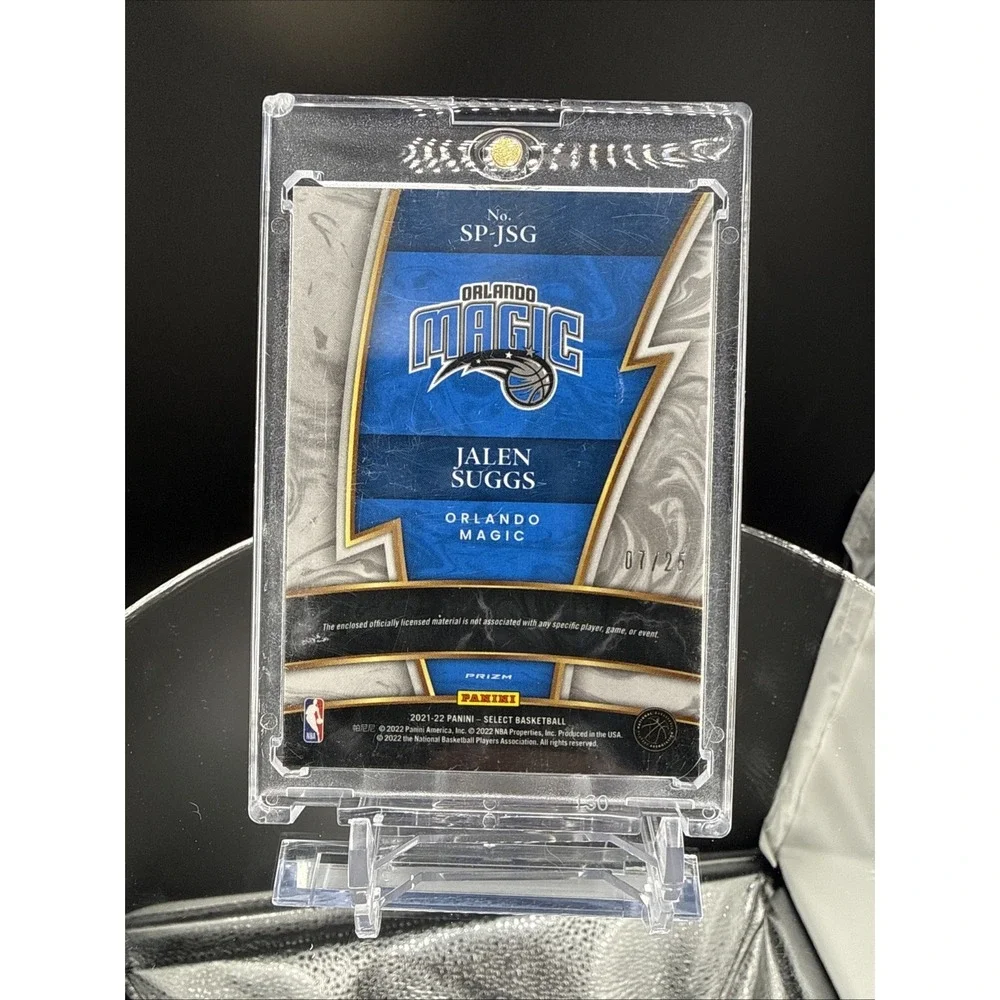 2021-22 Panini Select JALEN SUGGS Rookie Sparks Relic Tie Dye Patch /25 Magic RC